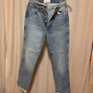 REVICE Blue Straight Leg Jeans